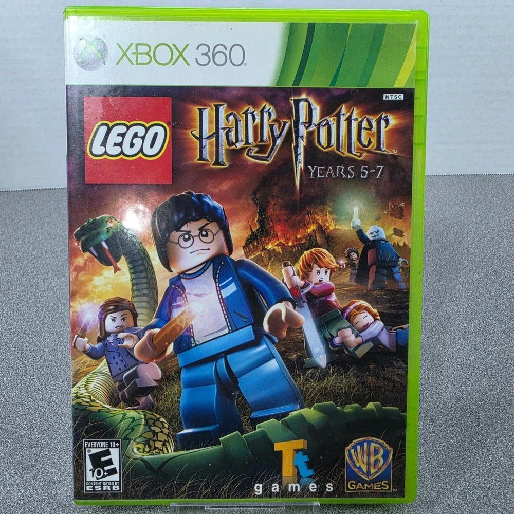 LEGO Harry Potter Years 5-7 Xbox 360 NTSC Green Good Action Adventure Game